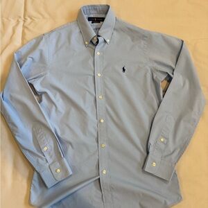 Polo by Ralph Lauren Men's Sky Blue Dress Shirt